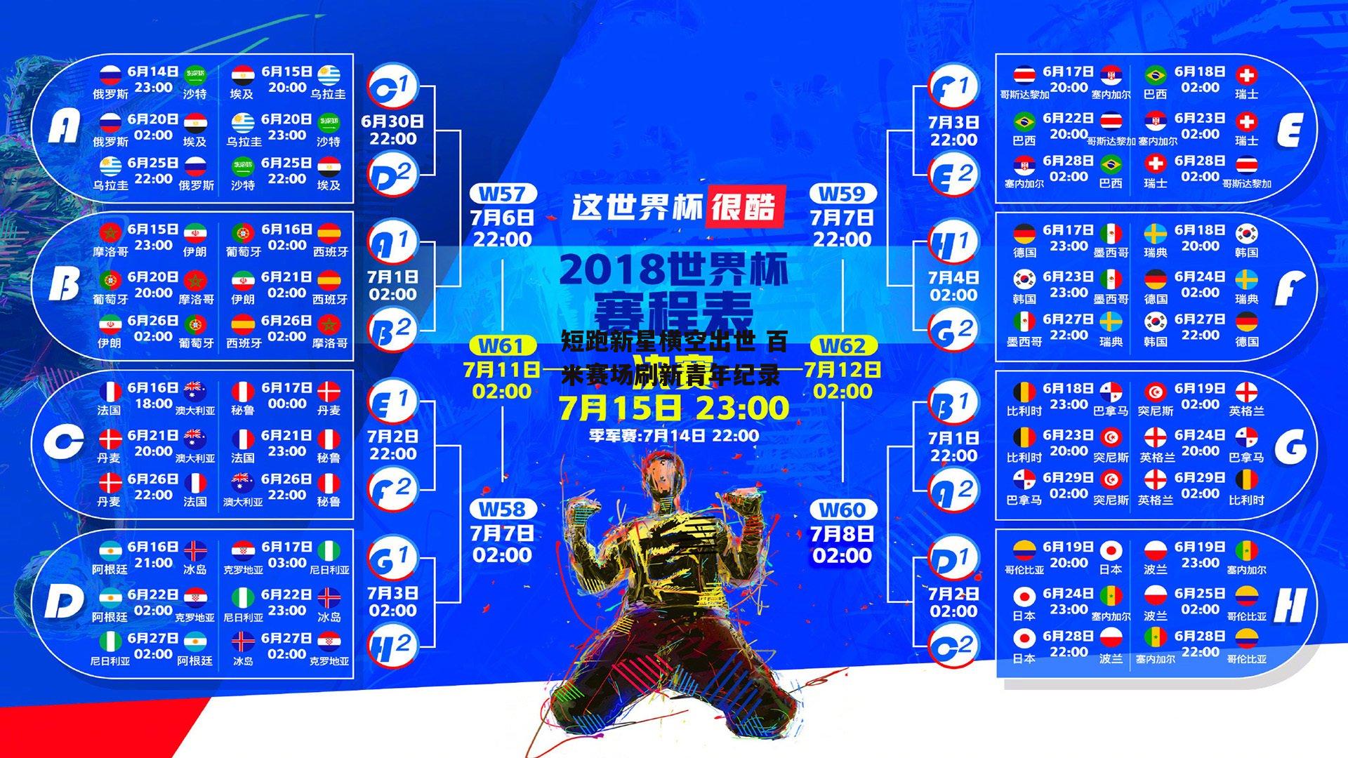 短跑新星横空出世 百米赛场刷新青年纪录